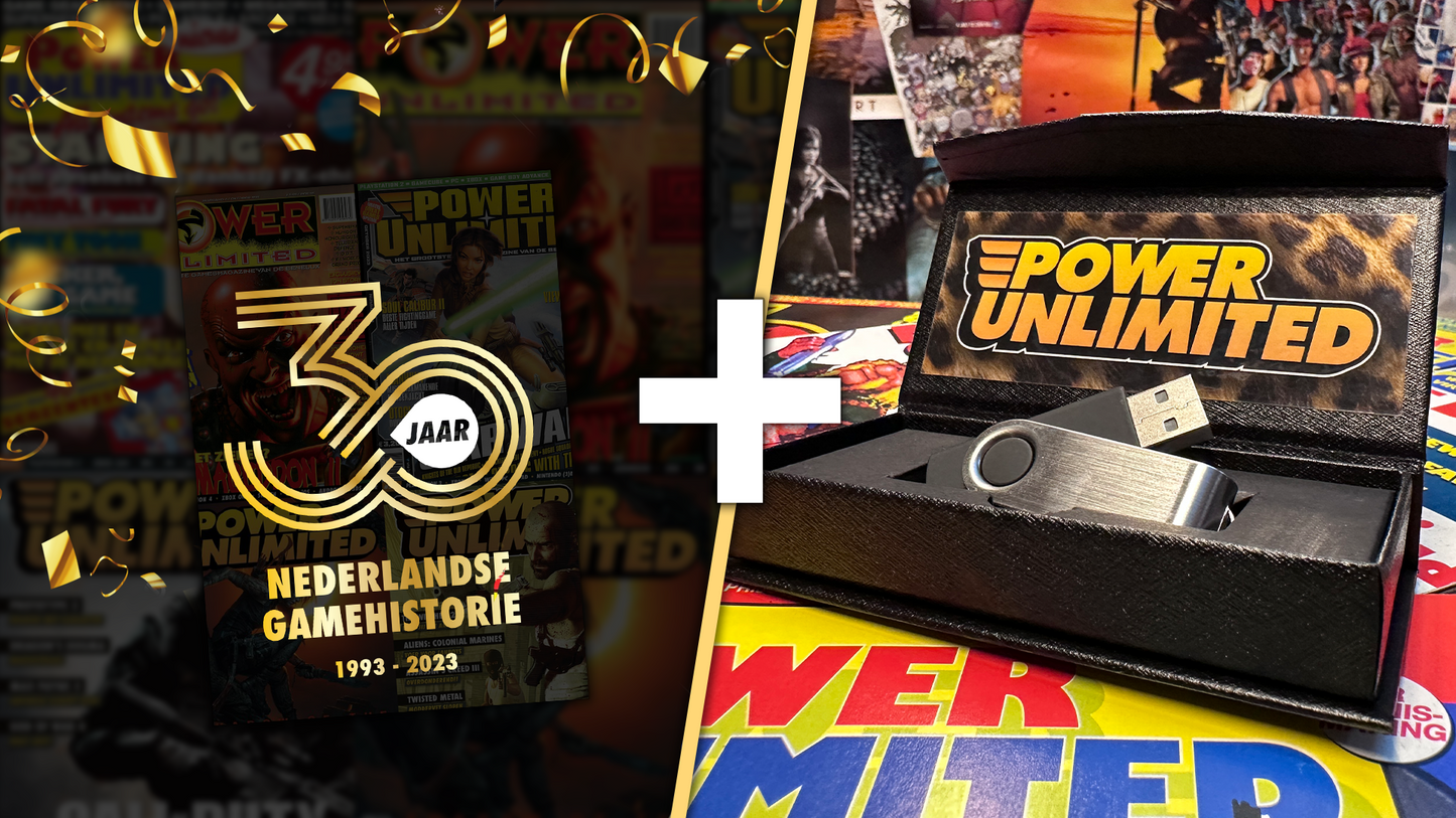 Pre-order Power Unlimited 30 jaar magazine en het COMPLETE DIGITALE ARCHIEF